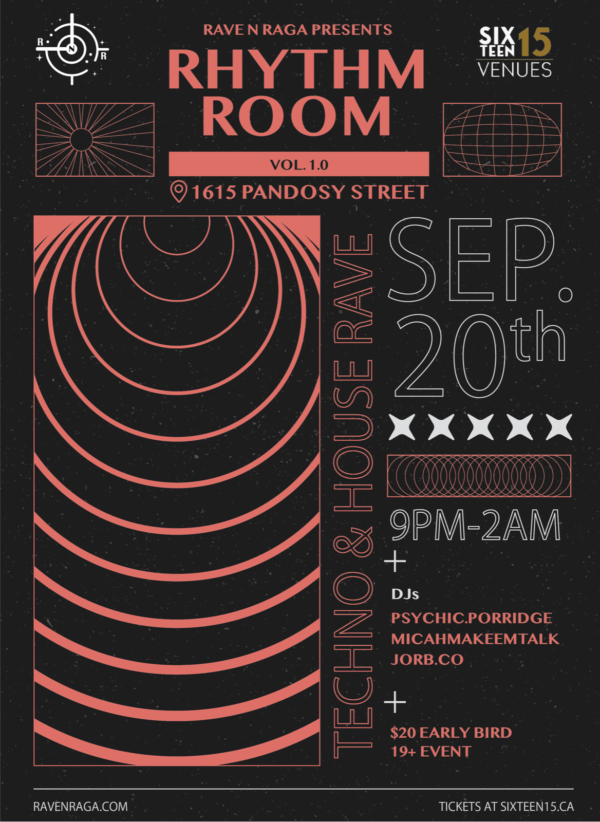 Rhythm Room: Vol. 1.0 poster