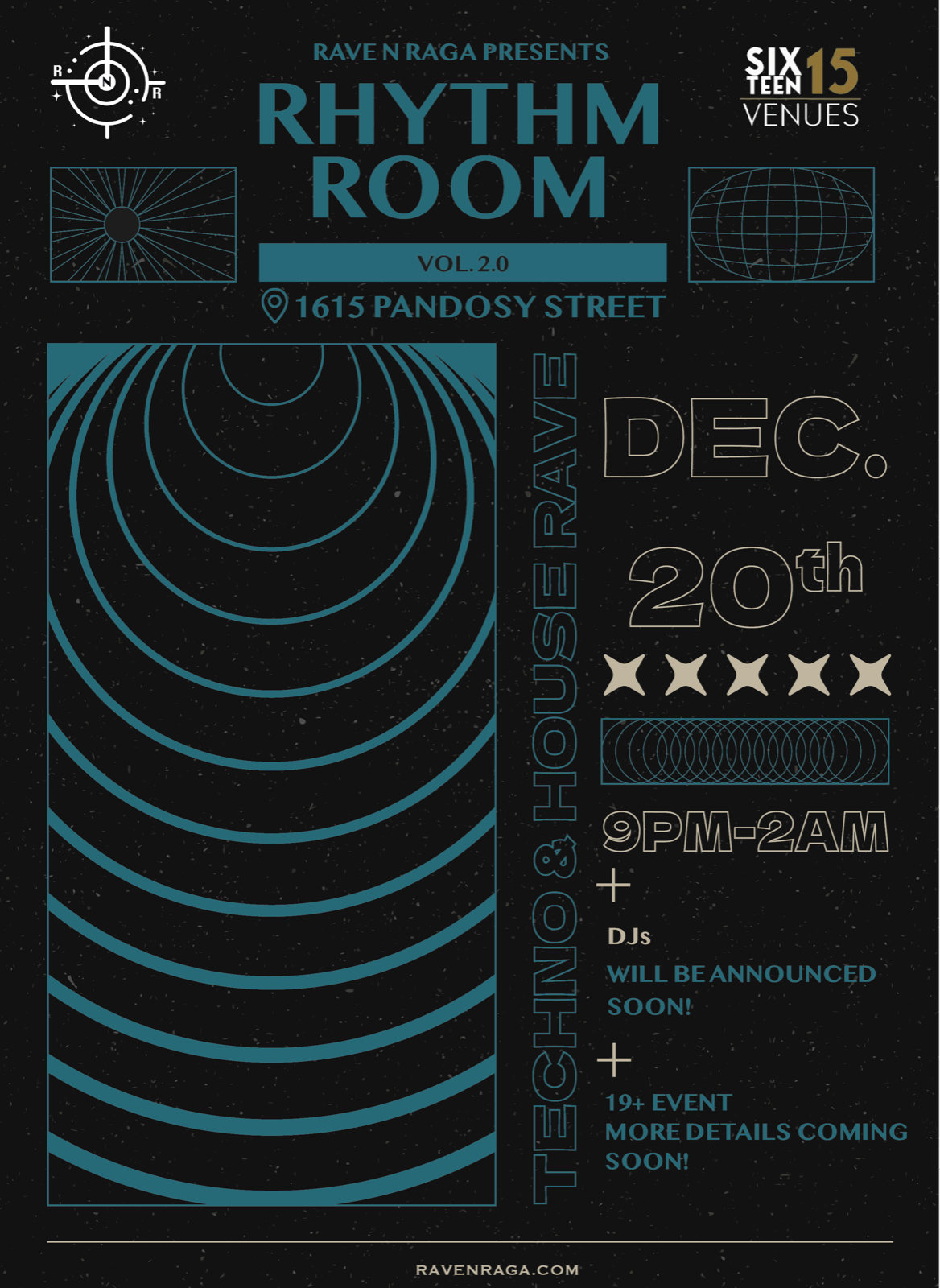 Rhythm Room: Vol. 2.0 — Winter Solstice poster